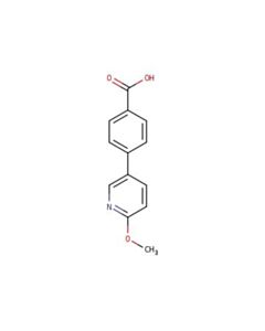 Astatech 4-(6-METHOXYPYRIDIN-3-YL)BENZOIC ACID; 10G; Purity 95%; MDL-MFCD06801887